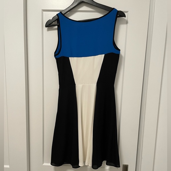 Express Color-block Fit & Flare dress - Picture 4 of 4